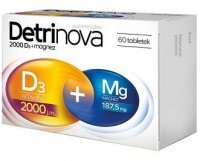 Detrinova 2000 D3 + magnez, 60 tabletek