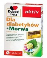 Doppelherz aktiv Dla diabetykow + Morwa * 30 tabletek