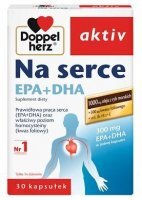 Doppelherz Aktiv, Na serce EPA + DHA, 30 kapsułek
