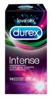 Durex, prezerwatywy lateksowe Intense Orgasmic, 10 sztuk