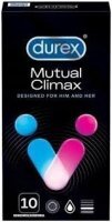 Durex, prezerwatywy lateksowe Mutual Climax, z lubrykantem, 10 sztuk