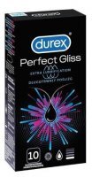 Durex, prezerwatywy lateksowe Perfect Gliss, nawilżane, 10 sztuk