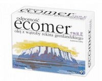 Ecomer + wit. E Odporność, 120 kapsułek