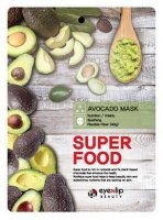 Eyenlip, Super Food, maska w płachcie z ekstraktem z awokado, 23ml