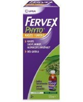 Fervex Phyto, kaszel i gardło, syrop, smak owocowy, dla dzieci po 2 roku życia, 120ml