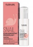 Flos-Lek Laboratorium, Snail Elixir, koncentrat regenerujący ze śluzem ślimaka, 30ml