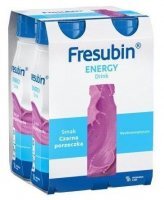 Fresubin Energy Drink, smak czarnej porzeczki, 4x200ml