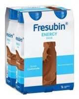 Fresubin Energy Drink, smak czekoladowy, 4x200ml