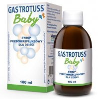 Gastrotuss baby, syrop przeciwrefluksowy dla dzieci, 180ml