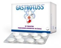 Gastrotuss, tabletki przeciwrefluksowe, 30 tabletek do żucia