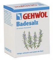 Gehwol Badesalz, sól do kąpieli z rozmarynem, 10 saszetek po 25g