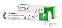 GeloVox, tabletki do ssania na gardło, smak wiśniowo-mentolowy, 20 tabletek