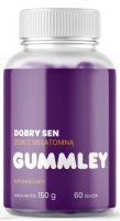 Gummley Dobry Sen, żelki z melatoniną, smak jagodowy, 60 sztuk