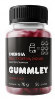 Gummley Energia, żelki z kofeiną, smak truskawkowy, 30 sztuk
