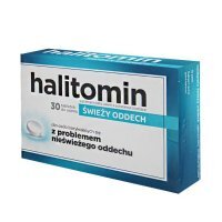Halitomin, świeży oddech, 30 tabletek do ssania