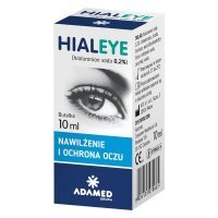 Hialeye 0,2%, nawilżanie i ochrona oczu, krople, 10ml