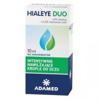 Hialeye Duo, krople do oczu intensywnie nawilżające, 10ml