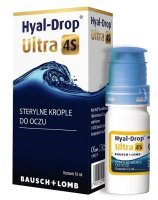 Hyal-Drop Ultra 4S, krople do oczu intensywnie nawilżające, 10ml