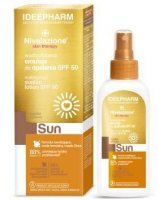 Ideepharm, Nivelazione Skin Therapy Sun, wodoodporna emulsja do opalania SPF50, 150ml