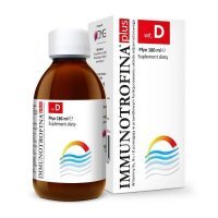 Immunotrofina Plus wit. D, płyn, 180ml