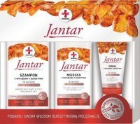 Jantar Medica, szampon, 330ml + mgiełka, 200ml + serum, 30ml