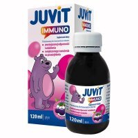 Juvit Immuno, płyn doustny, po 3 roku życia, 120ml