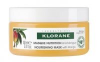 Klorane, odżywcza maska z mango, do włosów suchych, 150ml