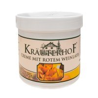 Krauterhof, balsam z liści czerwonych winogron z kasztanowcem, 250ml