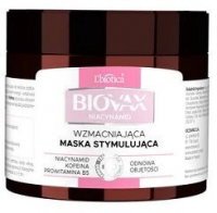L'Biotica Biovax, Niacynamid, maska wzmacniająco-stymulująca, 250ml