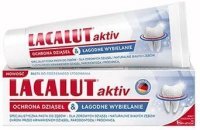 Lacalut Aktiv, ochrona dziąseł i łagodne wybielanie, pasta do zębów, 75ml