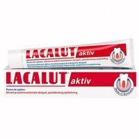 Lacalut Aktiv, pasta do zębów chroniąca przed krwawieniem dziąseł i parodontozą, 100ml