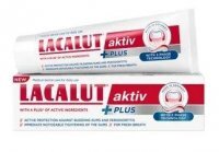 Lacalut Aktiv Plus, pasta do zębów chroniąca przed krwawieniem dziąseł i parodontozą, 75ml