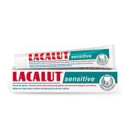 Lacalut Sensitive, pasta do zębów chroniąca przed nadwrażliwością zębów i krwawieniem dziąseł, 75ml