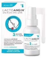 Lactoangin, spray do gardła, dla dorosłych i dzieci po 3 roku życia, 30g