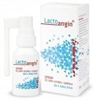 Lactoangin, spray do gardła, dla dorosłych i dzieci po 3 roku życia, 30g