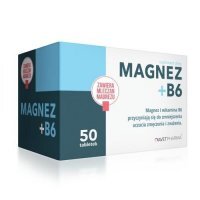 Magnez + B6, 50 tabletek
