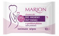 Marion, chusteczki do higieny intymnej z prebiotykiem, 10 sztuk