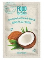 Marion Food for Skin, maseczka do twarzy, nawilżający kokos, 6g