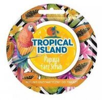 Marion Tropical Island, peeling enzymatyczny do twarzy, Papaja, 8g