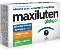 Maxiluten Ginko+, 30 tabletek