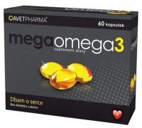 Mega Omega-3, 60 kapsułek