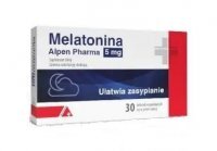 Melatonina 5mg, Alpen Pharma, 30 tabletek