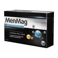 MenMag, magnez dla mężczyzn, 30 tabletek