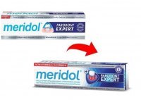 Meridol Parodont Expert, pasta do zębów wzmacniająca odporność dziąseł, 75ml + płyn do płukania jamy ustnej, 100ml w prezencie