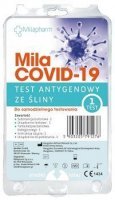 MilaCOVID-19, szybki test antygenowy ze śliny, 1 sztuka
