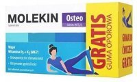 Molekin Osteo, 60 tabletek + guma oporowa w prezencie