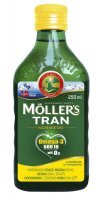 Mollers Tran Norweski, płyn, aromat cytrynowy, 250ml