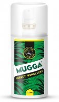 Mugga, spray 9,5% DEET, na komary i kleszcze, dla dorosłych i dzieci powyżej 2 roku życia, 75ml