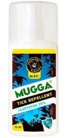 Mugga, Tick Repellent, Ikarydyna 25%, spray odstraszający kleszcze dla dorosłych i dzieci po 3 roku życia, 75ml