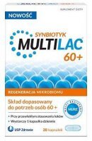 Multilac 60+ Synbiotyk, 20 kapsułek